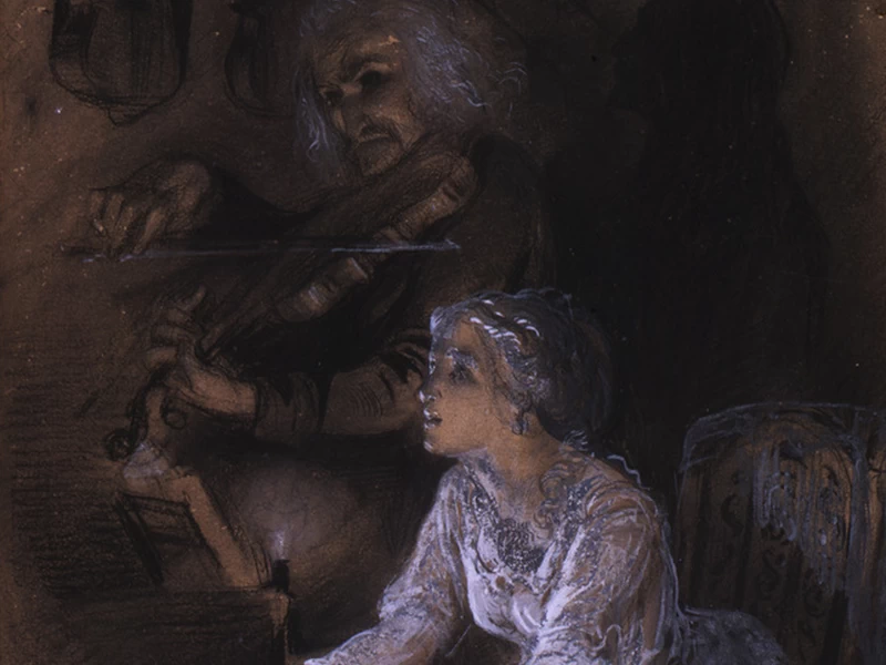 1776-Ernst Theodor Amadeus Hoffmann - Antonia e il consigliere Krespel Lavis